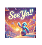 雪だるまの幻想ヨガタイム（個別スタンプ：24）