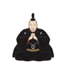 徳川 家康 戦国 時代 古典 武士 刀（個別スタンプ：1）