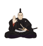 徳川 家康 戦国 時代 古典 武士 刀（個別スタンプ：2）