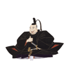 徳川 家康 戦国 時代 古典 武士 刀（個別スタンプ：6）