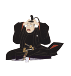 徳川 家康 戦国 時代 古典 武士 刀（個別スタンプ：8）