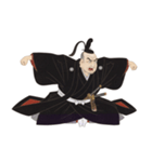 徳川 家康 戦国 時代 古典 武士 刀（個別スタンプ：10）