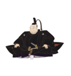 徳川 家康 戦国 時代 古典 武士 刀（個別スタンプ：11）