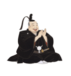 徳川 家康 戦国 時代 古典 武士 刀（個別スタンプ：12）