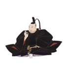 徳川 家康 戦国 時代 古典 武士 刀（個別スタンプ：13）
