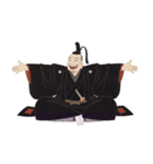 徳川 家康 戦国 時代 古典 武士 刀（個別スタンプ：15）