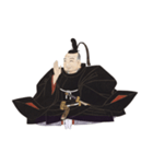 徳川 家康 戦国 時代 古典 武士 刀（個別スタンプ：16）