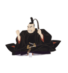 徳川 家康 戦国 時代 古典 武士 刀（個別スタンプ：17）