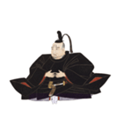 徳川 家康 戦国 時代 古典 武士 刀（個別スタンプ：22）