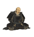 武田 信玄 戦国 時代 古典 武士 刀（個別スタンプ：2）