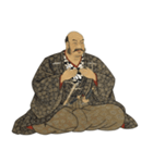 武田 信玄 戦国 時代 古典 武士 刀（個別スタンプ：4）