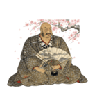 武田 信玄 戦国 時代 古典 武士 刀（個別スタンプ：8）