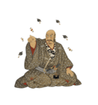 武田 信玄 戦国 時代 古典 武士 刀（個別スタンプ：9）