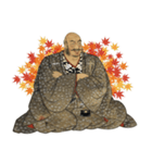 武田 信玄 戦国 時代 古典 武士 刀（個別スタンプ：14）