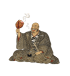 武田 信玄 戦国 時代 古典 武士 刀（個別スタンプ：15）