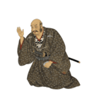 武田 信玄 戦国 時代 古典 武士 刀（個別スタンプ：19）