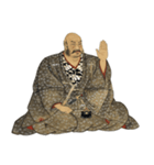 武田 信玄 戦国 時代 古典 武士 刀（個別スタンプ：23）