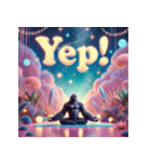 脱力系ヨガゴリラ（個別スタンプ：30）