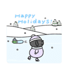 へんてこなひつじのまったりな冬（個別スタンプ：6）