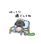 へんてこなひつじのまったりな冬（個別スタンプ：12）