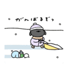 へんてこなひつじのまったりな冬（個別スタンプ：30）