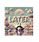 まったりパンダのヨガ日和（個別スタンプ：2）