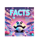 まったりパンダのヨガ日和（個別スタンプ：19）