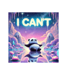 まったりパンダのヨガ日和（個別スタンプ：26）