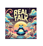 まったりパンダのヨガ日和（個別スタンプ：36）