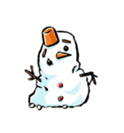 【再販】和風ダジャレのお正月～粋な筆絵3（個別スタンプ：38）