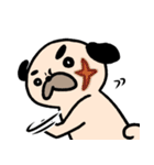 パグの丞がとおる！！（個別スタンプ：28）
