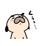 パグの丞がとおる！！（個別スタンプ：32）