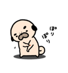 パグの丞がとおる！！（個別スタンプ：40）