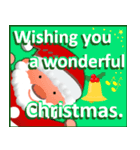 じぃじ様からクリスマス（個別スタンプ：8）