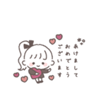 ポニテGIRL◎年末年始 #2026 (再販)（個別スタンプ：13）