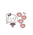 ポニテGIRL◎年末年始 #2026 (再販)（個別スタンプ：25）