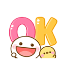 動く♡ちびマロの毎日（個別スタンプ：1）