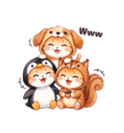 毎日使える コスにゃんず 気遣い 日常（個別スタンプ：31）