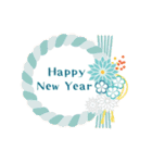 【再販】毎年つかえる♥年末年始（個別スタンプ：4）