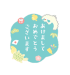 【再販】毎年つかえる♥年末年始（個別スタンプ：7）