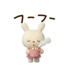 冬の毎日☆てるてるうさぎ（個別スタンプ：19）