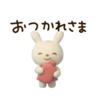 冬の毎日☆てるてるうさぎ（個別スタンプ：39）