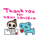 (nenerin日常スタンプ559英語気遣い)（個別スタンプ：9）