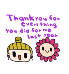 (nenerin日常スタンプ559英語気遣い)（個別スタンプ：34）