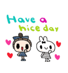 (nenerin日常スタンプ559英語気遣い)（個別スタンプ：40）