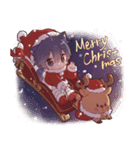 ツンデレ猫耳少年【クリスマス2025】（個別スタンプ：1）