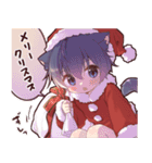 ツンデレ猫耳少年【クリスマス2025】（個別スタンプ：3）
