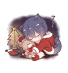 ツンデレ猫耳少年【クリスマス2025】（個別スタンプ：9）