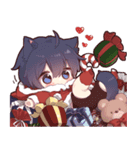 ツンデレ猫耳少年【クリスマス2025】（個別スタンプ：11）