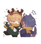 ツンデレ猫耳少年【クリスマス2025】（個別スタンプ：13）